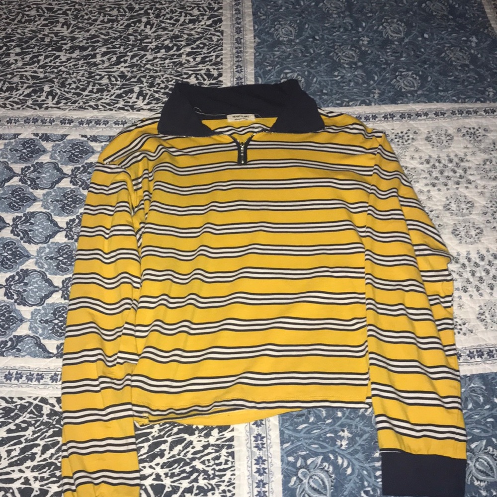 Striped long sleeve shirt